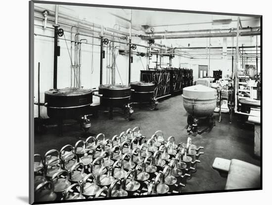 The Kitchen at Banstead Hospital, Sutton, Surrey, 1938-null-Mounted Photographic Print