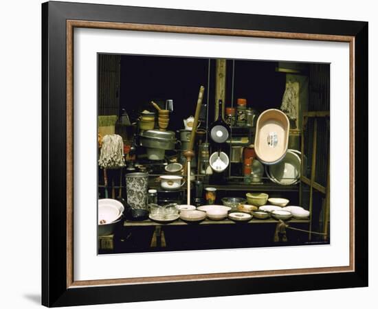 The Kitchen Classics from a Pictorial Essay on Street Displays-Walker Evans-Framed Photographic Print