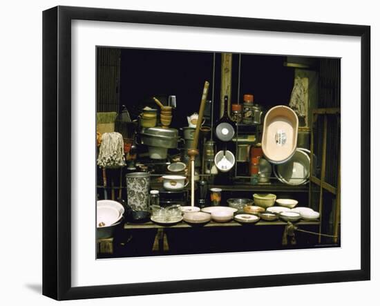 The Kitchen Classics from a Pictorial Essay on Street Displays-Walker Evans-Framed Photographic Print