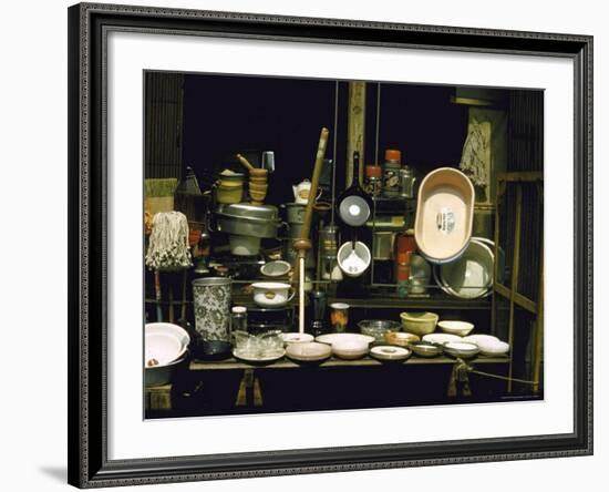 The Kitchen Classics from a Pictorial Essay on Street Displays-Walker Evans-Framed Photographic Print