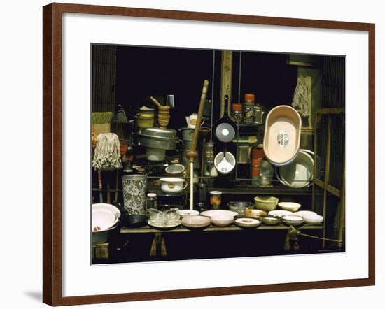 The Kitchen Classics from a Pictorial Essay on Street Displays-Walker Evans-Framed Photographic Print