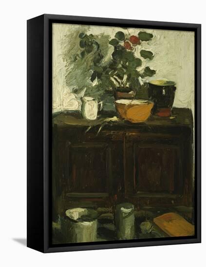 The Kitchen Dresser, Larkhall-George Leslie Hunter-Framed Premier Image Canvas