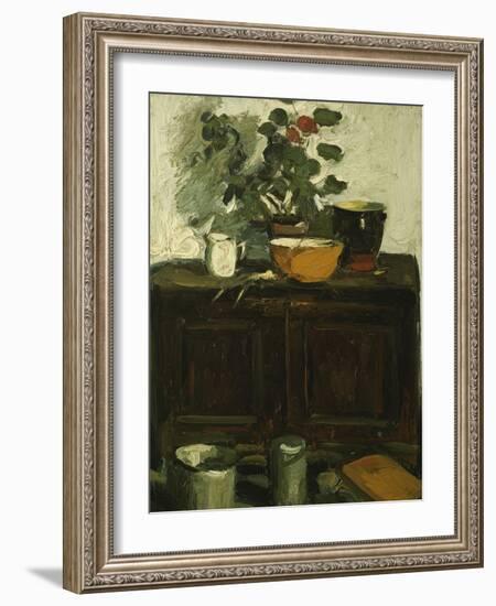 The Kitchen Dresser, Larkhall-George Leslie Hunter-Framed Giclee Print