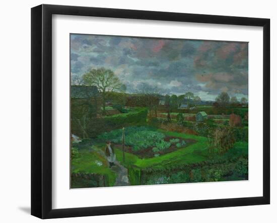 The Kitchen Garden in Autumn, 1947-Stephen Harris-Framed Giclee Print