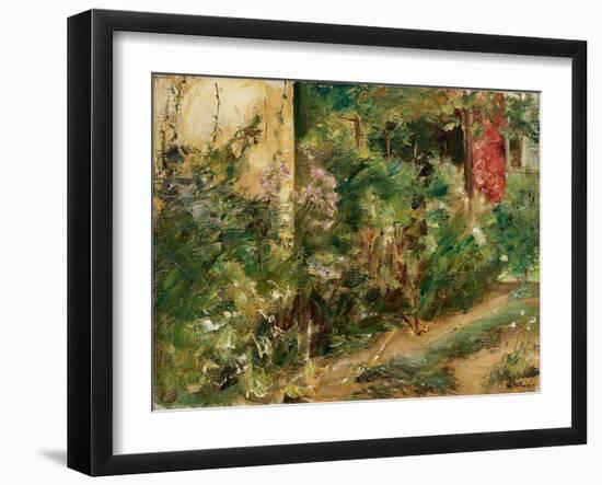 The Kitchen Garden in Wannsee to the Northeast, C.1920 (Oil on Canvas)-Max Liebermann-Framed Giclee Print