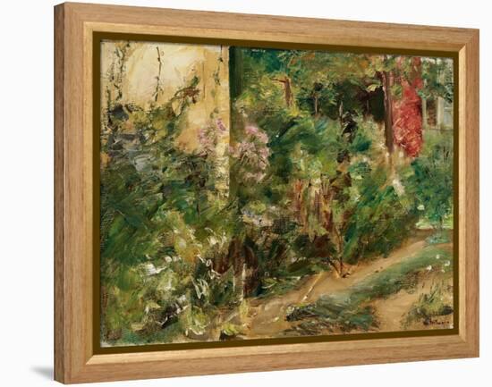 The Kitchen Garden in Wannsee to the Northeast, C.1920 (Oil on Canvas)-Max Liebermann-Framed Premier Image Canvas