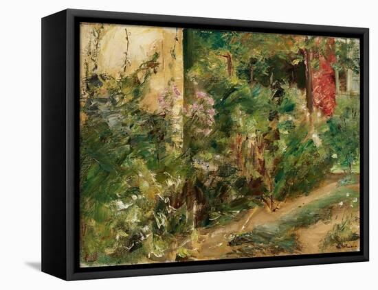 The Kitchen Garden in Wannsee to the Northeast, C.1920 (Oil on Canvas)-Max Liebermann-Framed Premier Image Canvas