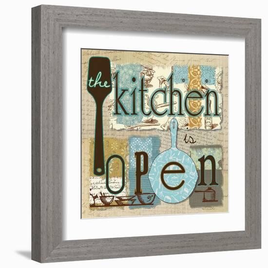 The Kitchen is Open-Carol Robinson-Framed Art Print