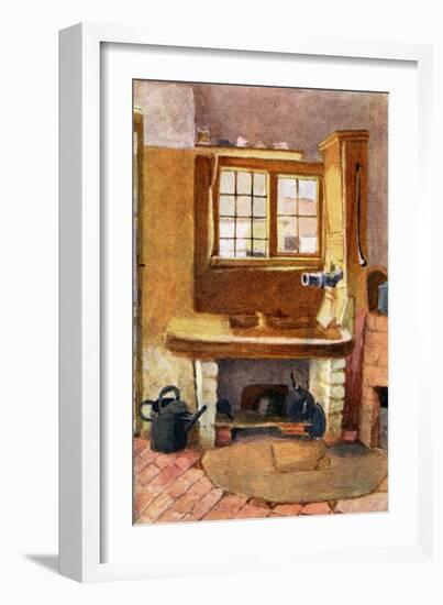 'The kitchen pump , Rolleston' by Kate Greenaway-Kate Greenaway-Framed Giclee Print