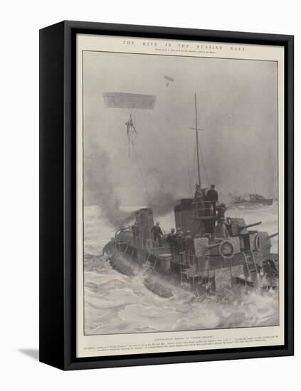 The Kite in the Russian Navy-Fred T. Jane-Framed Premier Image Canvas