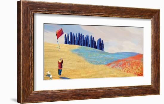 The Kite Runners-Nancy Tillman-Framed Art Print