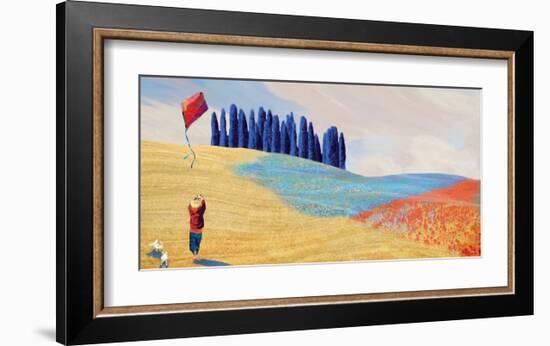 The Kite Runners-Nancy Tillman-Framed Art Print