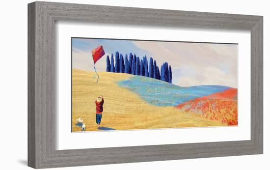 The Kite Runners-Nancy Tillman-Framed Art Print