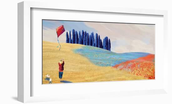 The Kite Runners-Nancy Tillman-Framed Art Print