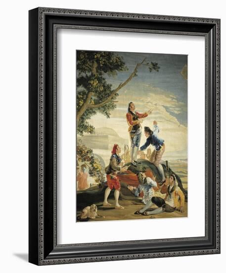 The Kite-Francisco de Goya-Framed Art Print