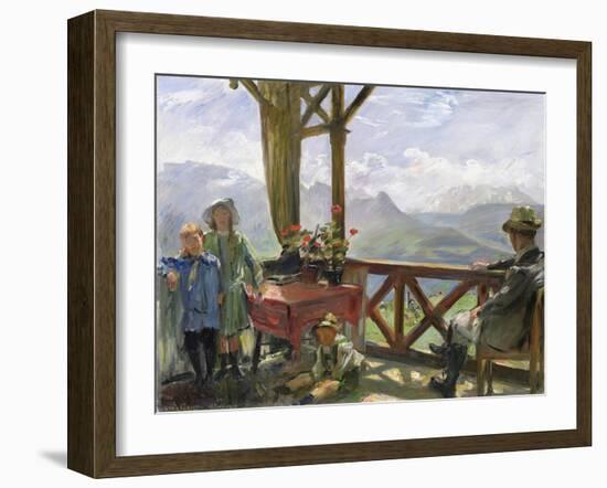 The Klobenstein, 1910-Lovis Corinth-Framed Giclee Print