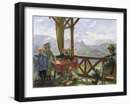 The Klobenstein, 1910-Lovis Corinth-Framed Giclee Print