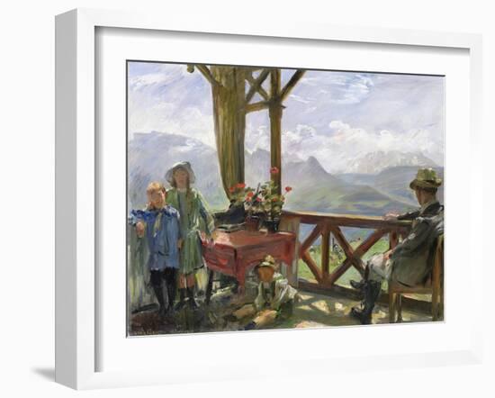 The Klobenstein, 1910-Lovis Corinth-Framed Giclee Print