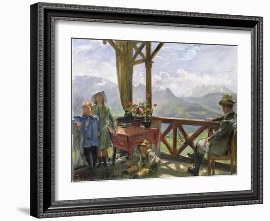 The Klobenstein, 1910-Lovis Corinth-Framed Giclee Print