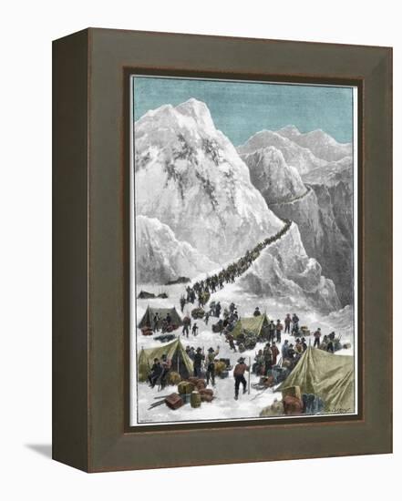 The Klondike Gold Rush-Stefano Bianchetti-Framed Premier Image Canvas