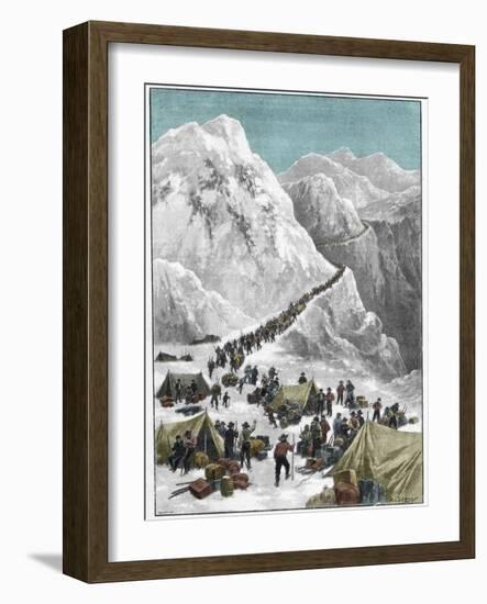 The Klondike Gold Rush-Stefano Bianchetti-Framed Photographic Print