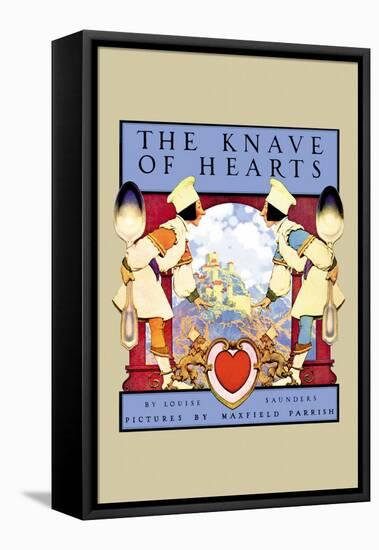 The Knave of Hearts-Maxfield Parrish-Framed Stretched Canvas