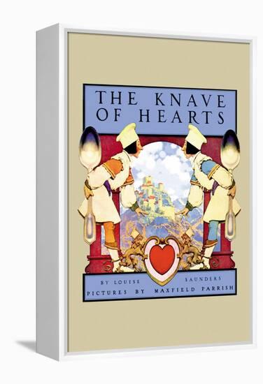 The Knave of Hearts-Maxfield Parrish-Framed Stretched Canvas