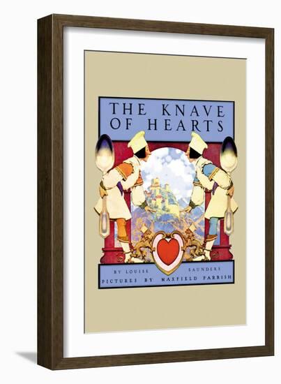 The Knave of Hearts-Maxfield Parrish-Framed Art Print