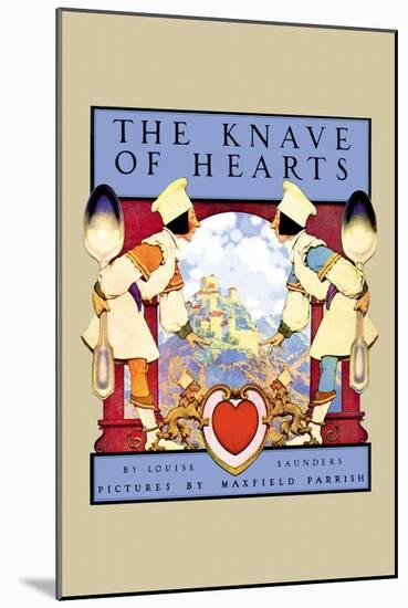 The Knave of Hearts-Maxfield Parrish-Mounted Art Print
