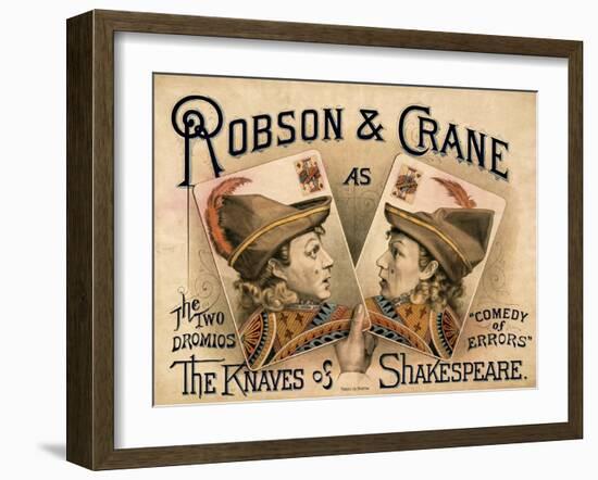 The Knaves of Shakespeare-null-Framed Giclee Print