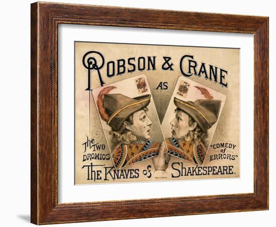 The Knaves of Shakespeare-null-Framed Giclee Print