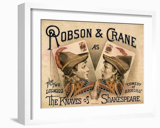 The Knaves of Shakespeare-null-Framed Giclee Print