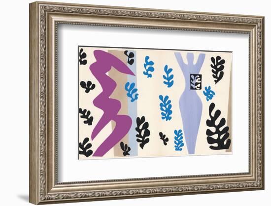 The Knife Thrower, pl. XV from Jazz, c.1943-Henri Matisse-Framed Art Print