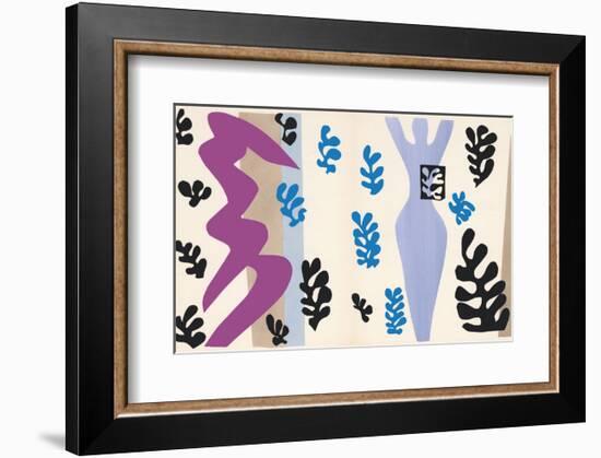 The Knife Thrower, pl. XV from Jazz, c.1943-Henri Matisse-Framed Art Print