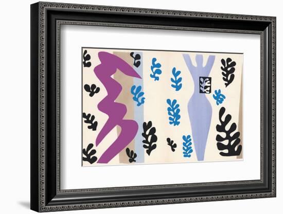 The Knife Thrower, pl. XV from Jazz, c.1943-Henri Matisse-Framed Art Print