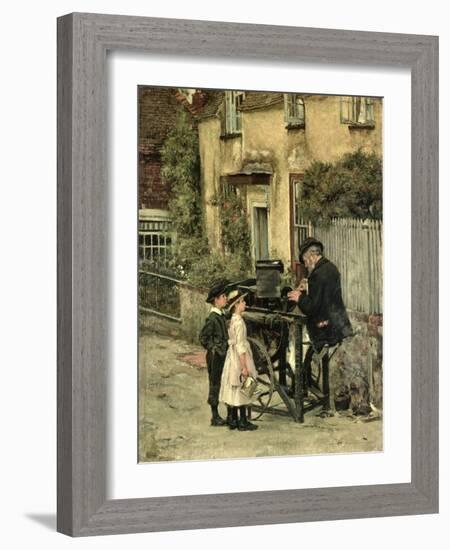 The Knifegrinder, 1887-James Charles-Framed Giclee Print