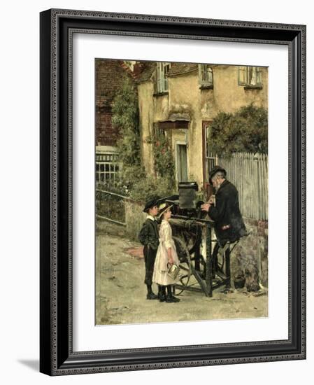 The Knifegrinder, 1887-James Charles-Framed Giclee Print