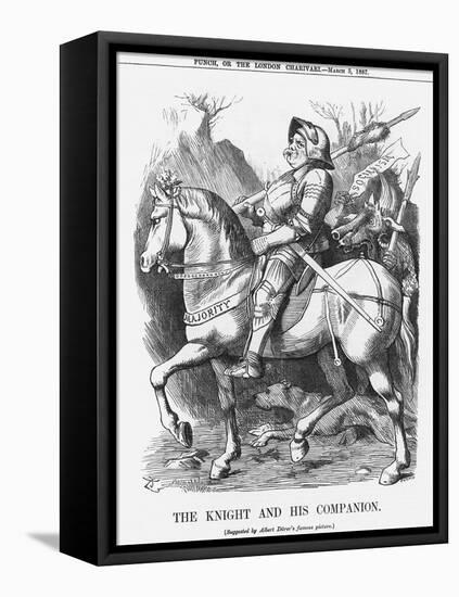 The Knight and His Companion, 1887-Joseph Swain-Framed Premier Image Canvas