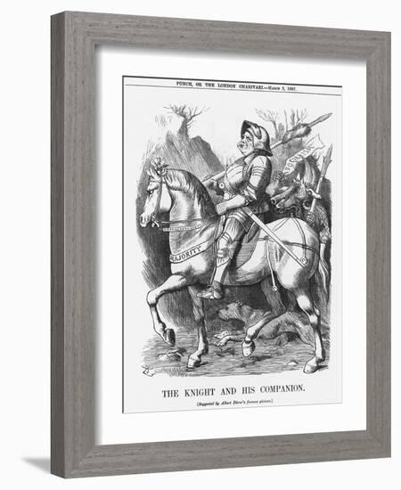 The Knight and His Companion, 1887-Joseph Swain-Framed Giclee Print