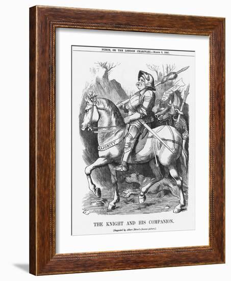 The Knight and His Companion, 1887-Joseph Swain-Framed Giclee Print