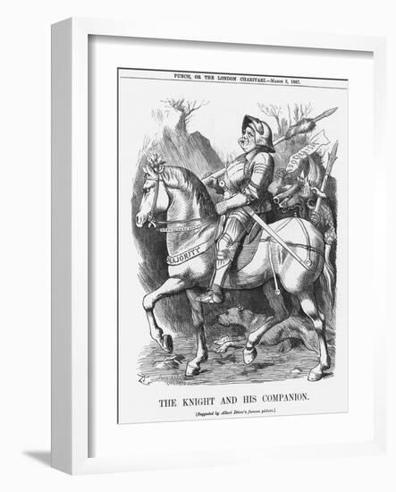 The Knight and His Companion, 1887-Joseph Swain-Framed Giclee Print