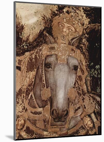 The Knight and his Horse-Antonio Pisani Pisanello-Mounted Art Print