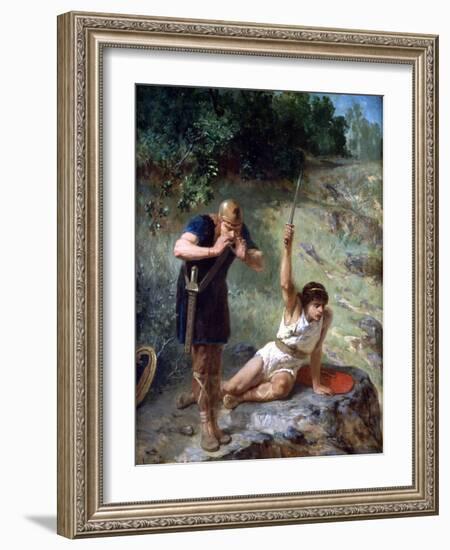 The Knight Calls, C1842-1896-Evariste Vital Luminais-Framed Giclee Print