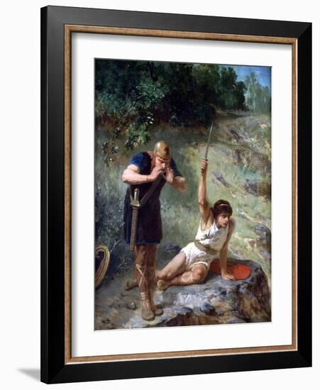 The Knight Calls, C1842-1896-Evariste Vital Luminais-Framed Giclee Print