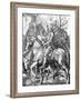 The Knight, Death and The Devil , c.1514-Albrecht Dürer-Framed Art Print