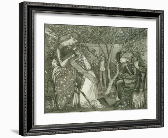 The Knight's Farewell, 1858-Edward Burne-Jones-Framed Giclee Print