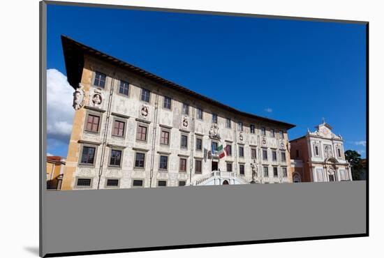 The Knight's Palace and The Church of Saint Stephen of The Knights, Piazza dei Cavalieri, Pisa, Tus-John Guidi-Mounted Photographic Print