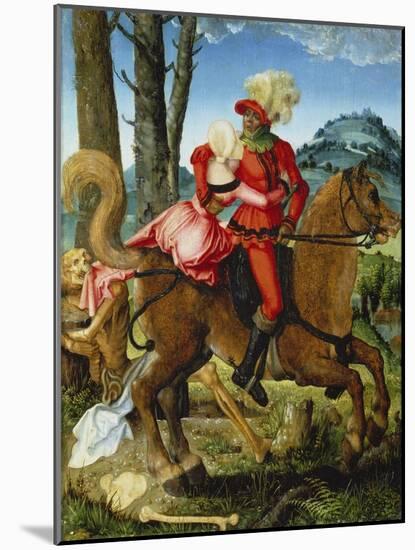 The Knight, the Young Girl and Death-Hans Baldung-Mounted Giclee Print