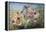 The Knight with the Flower Nymphs-Georges Rochegrosse-Framed Premier Image Canvas