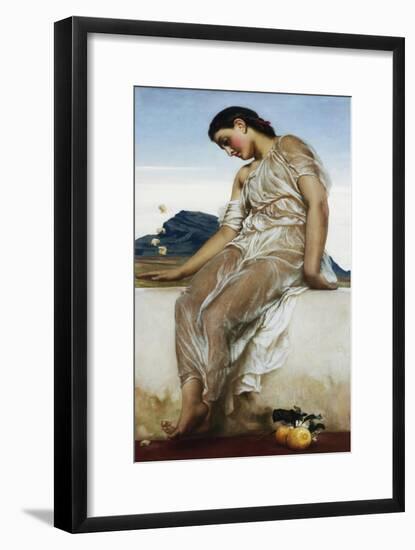 The Knucklebone Player-Frederick Leighton-Framed Giclee Print